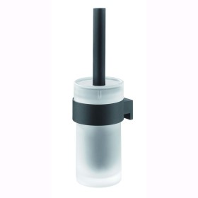 Tiger Bold matte black toilet brush and holder by Tiger, toilet paper holder - Ref: Foro24-426427, Price: 67,99 €, Discount: %