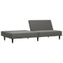 Two-seater gray synthetic leather sofa bed by , Sofas - Ref: Foro24-375949, Price: 222,77 €, Discount: %