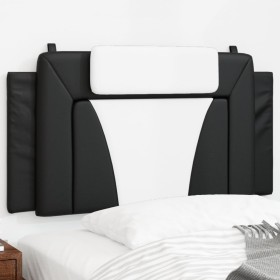 Gepolstertes Kopfteil Kunstleder schwarz weiß 100 cm von , Kopf- und Fußteile - Ref: Foro24-374779, Preis: 43,99 €, Rabatt: %