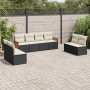 8-piece garden sofa set and black synthetic rattan cushions by , Garden sets - Ref: Foro24-3259970, Price: 452,92 €, Discount: %