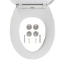 Tiger White Blade Toilet Seat with Lid by Tiger, Toilet and bidet seats - Ref: Foro24-426433, Price: 51,34 €, Discount: %