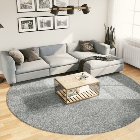 Modern long pile shaggy rug PAMPLONA green Ø 280 cm by , Rugs - Ref: Foro24-375315, Price: 139,16 €, Discount: %