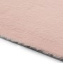 Antique pink rabbit synthetic hair rug 80x150 cm by vidaXL, Rugs - Ref: Foro24-285083, Price: 33,55 €, Discount: %