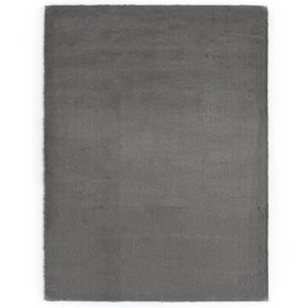 Alfombra de pelo sintético de conejo gris oscuro 160x230 cm de vidaXL, Alfombras - Ref: Foro24-285092, Precio: 96,99 €, Descu...