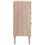 Finori Cajonera Lusk 03A roble Sonoma 80x38,5x87 cm de , Cajoneras - Ref: Foro24-377414, Precio: 233,01 €, Descuento: %