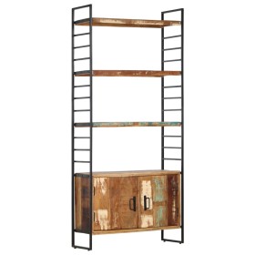 4-tier shelving solid recycled wood 80x30x180 cm by vidaXL, Bookcases and shelves - Ref: Foro24-284419, Price: 326,64 €, Disc...