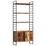 4-tier shelving solid recycled wood 80x30x180 cm by vidaXL, Bookcases and shelves - Ref: Foro24-284419, Price: 348,99 €, Disc...