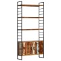 4-tier shelving solid recycled wood 80x30x180 cm by vidaXL, Bookcases and shelves - Ref: Foro24-284419, Price: 348,99 €, Disc...