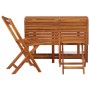 Garden planter with 2 solid acacia wood bistro chairs by vidaXL, Garden sets - Ref: Foro24-45910, Price: 163,96 €, Discount: %