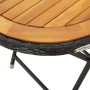 Couchtisch aus synthetischem Rattan und massivem Akazienholz, 60 cm von vidaXL, Gartentische - Ref: Foro24-46205, Preis: 68,9...