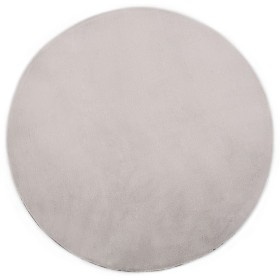 Gray synthetic rabbit hair rug 80 cm by vidaXL, Rugs - Ref: Foro24-285099, Price: 22,99 €, Discount: %