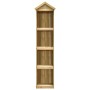 Caseta herramientas jardín madera pino impregnada 36x36x163 cm de vidaXL, Cobertizos - Ref: Foro24-46357, Precio: 93,99 €, De...