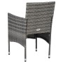 Muebles de jardín 5 piezas ratán sintético y vidrio gris de vidaXL, Conjuntos de jardín - Ref: Foro24-46174, Precio: 424,71 €...