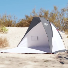 Beach tent 185T gray polyester 268x223x125 cm by , tents - Ref: Foro24-94408, Price: 43,99 €, Discount: %