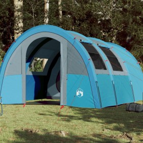 Blue Waterproof 4-Person Tunnel Tent by , tents - Ref: Foro24-94401, Price: 247,99 €, Discount: %