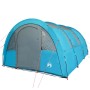 Blue Waterproof 4-Person Tunnel Tent by , tents - Ref: Foro24-94401, Price: 226,72 €, Discount: %