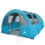 Blue Waterproof 4-Person Tunnel Tent by , tents - Ref: Foro24-94401, Price: 226,72 €, Discount: %