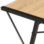 Desk with black and oak shelf 116x50x93 cm by vidaXL, Desks - Ref: Foro24-20289, Price: 104,86 €, Discount: %