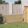 Garten-Aufbewahrungsbox, synthetischer Rattan-Beige-Mix, 283 l von , Aufbewahrungsboxen für den Außenbereich - Ref: Foro24-36...