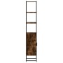 Armario de baño madera ingeniería roble ahumado 33x33x185,5 cm de , Tocadores - Ref: Foro24-842473, Precio: 84,91 €, Descuent...