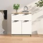 White plywood and Sonoma oak sideboard 60x30x70 cm by , Sideboards - Ref: Foro24-811093, Price: 94,80 €, Discount: %