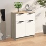 White plywood and Sonoma oak sideboard 60x30x70 cm by , Sideboards - Ref: Foro24-811093, Price: 94,80 €, Discount: %