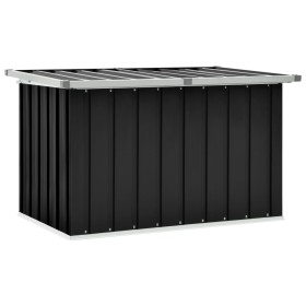 Caja de almacenaje para jardín gris antracita 109x67x65 cm de vidaXL, Cajas de almacenaje para exteriores - Ref: Foro24-46259...