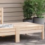 Solid pine wood garden stool by , Modular outdoor sofas - Ref: Foro24-838012, Price: 36,20 €, Discount: %