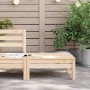 Solid pine wood garden stool by , Modular outdoor sofas - Ref: Foro24-838012, Price: 36,20 €, Discount: %