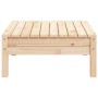 Solid pine wood garden stool by , Modular outdoor sofas - Ref: Foro24-838012, Price: 36,20 €, Discount: %