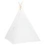 Tienda tipi niños y bolsa piel melocotón blanco 120x120x150cm de , Tiendas y túneles de juego - Ref: Foro24-80271, Precio: 40...