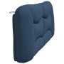 Padded headboard with blue fabric 200 cm by , Headboards and footboards - Ref: Foro24-374622, Price: 83,96 €, Discount: %