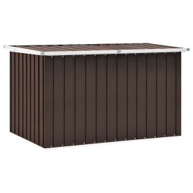 Brown garden storage box 149x99x93 cm by vidaXL, Outdoor storage boxes - Ref: Foro24-46268, Price: 131,81 €, Discount: %