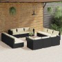 Garden furniture set 13 pieces and black synthetic rattan cushions by , Garden sets - Ref: Foro24-3101591, Price: 1,00 €, Dis...