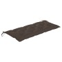 Banco de jardín 2 plazas madera eucalipto gris y cojín 120 cm de , Bancos de jardín - Ref: Foro24-3061046, Precio: 190,94 €, ...