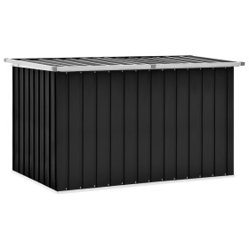 Anthrazitgraue Garten-Aufbewahrungsbox 149 x 99 x 93 cm von vidaXL, Aufbewahrungsboxen für den Außenbereich - Ref: Foro24-462...