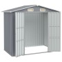 Galvanized steel garden shed in gray, 205x129x183 cm by vidaXL, Sheds - Ref: Foro24-46298, Price: 311,15 €, Discount: %