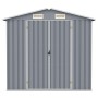 Galvanized steel garden shed in gray, 205x129x183 cm by vidaXL, Sheds - Ref: Foro24-46298, Price: 311,15 €, Discount: %