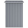 Galvanized steel garden shed in gray, 205x129x183 cm by vidaXL, Sheds - Ref: Foro24-46298, Price: 311,15 €, Discount: %