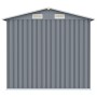 Galvanized steel garden shed in gray, 205x129x183 cm by vidaXL, Sheds - Ref: Foro24-46298, Price: 311,15 €, Discount: %