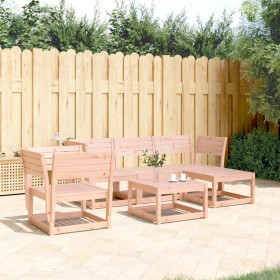 Garden sofa set 5 pieces solid Douglas fir wood by , Garden sets - Ref: Foro24-3216918, Price: 400,03 €, Discount: %