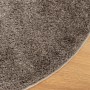 Alfombra pelo largo aspecto brillante ISTAN gris Ø 100 cm de , Alfombras - Ref: Foro24-375682, Precio: 33,70 €, Descuento: %