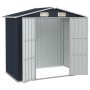 Garden shed anthracite galvanized steel 205x129x183 cm by vidaXL, Sheds - Ref: Foro24-46299, Price: 307,87 €, Discount: %