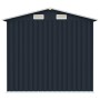 Garden shed anthracite galvanized steel 205x129x183 cm by vidaXL, Sheds - Ref: Foro24-46299, Price: 307,87 €, Discount: %