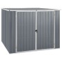 Cobertizo de jardín acero galvanizado gris 195x198x159 cm de vidaXL, Cobertizos - Ref: Foro24-46254, Precio: 313,62 €, Descue...