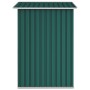 Cobertizo de jardín acero galvanizado verde 205x129x183 cm de vidaXL, Cobertizos - Ref: Foro24-46297, Precio: 304,41 €, Descu...