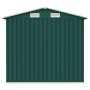 Garden shed made of green galvanized steel, 205x129x183 cm. by vidaXL, Sheds - Ref: Foro24-46297, Price: 302,38 €, Discount: %