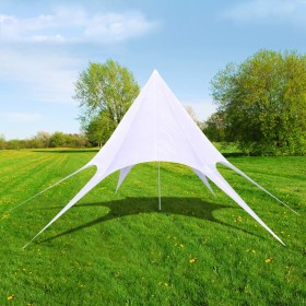 Hexagonal Gazebo Star Garden Pavilion 12 m by , Tents and gazebos - Ref: Foro24-40706, Price: 220,99 €, Discount: %