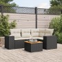 5-piece garden furniture set and black synthetic rattan cushions by , Garden sets - Ref: Foro24-3225426, Price: 347,49 €, Dis...