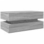 Coffee table with LED lights Sonoma gray 90x50x40 cm by , Coffee table - Ref: Foro24-839866, Price: 110,76 €, Discount: %